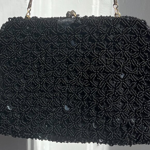 Vintage Beaded Clutch Small - Picture 4 of 4
